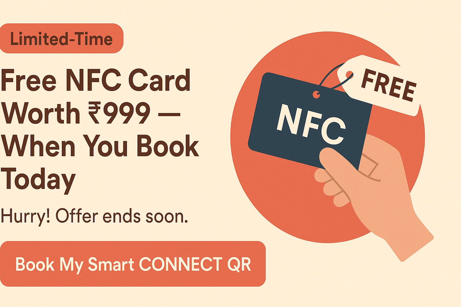 NFC Card mockup placeholder